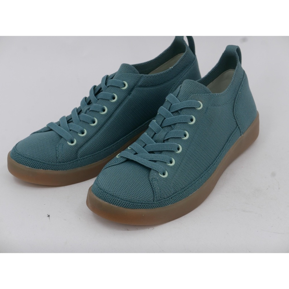 Vionic Winny Knit Shoes Blue Mesh Lace Up Walking Comfort Sneakers Women's 9.5
